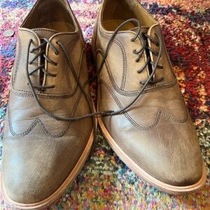 Johnston & Murphy CHAMBLISS WINGTIP 27-1410 Brown Full Grain Oxfords Men's 13M